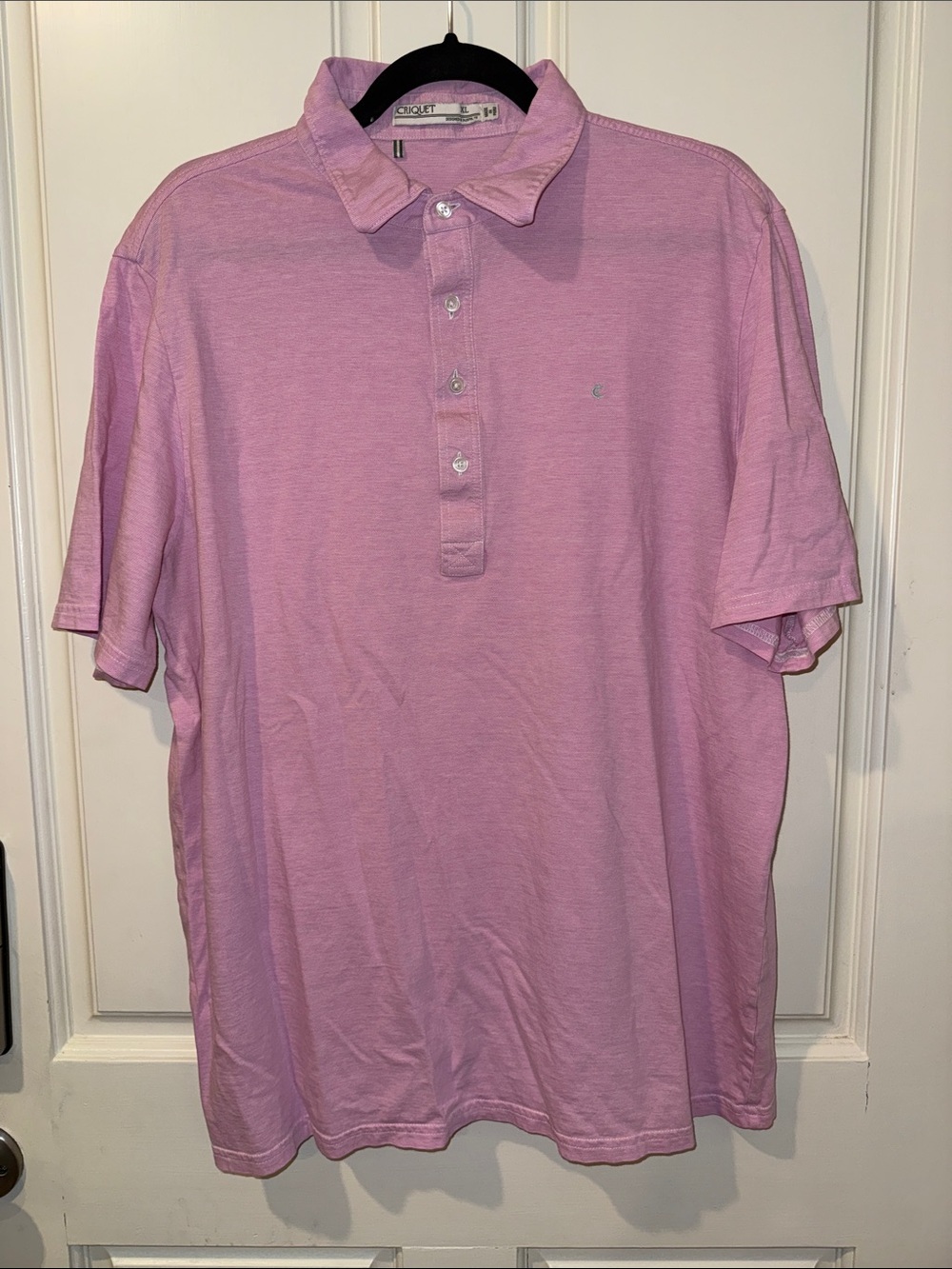 Criquet Men’s Pink Polo Shirt